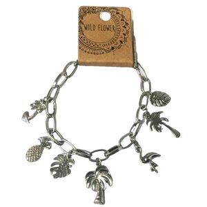 WILD FLOWER BEACH‎ CHARM BRACELET